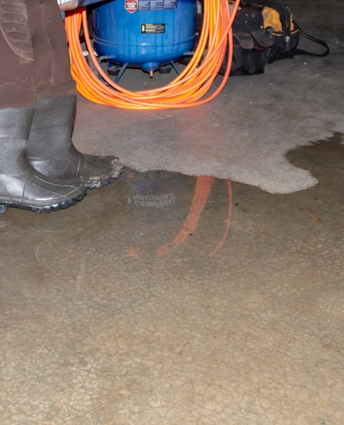 Basement flooding cleanup in Dayton Ohio